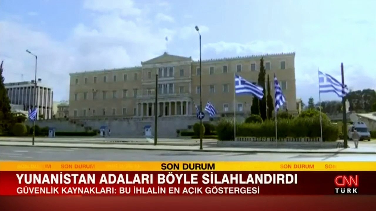 Yunanistan Adaları böyle silahlandırdı