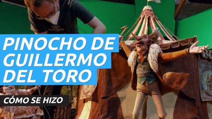 Download Video: Vistazo tras las cámaras de Pinocho de Guillermo del Toro, la película de animación de Netflix