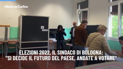 Elezioni 2022, il sindaco di Bologna: "Si decide il futuro del Paese, andate a votare"