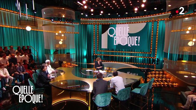 Ninon, la fille de Christophe Dechavanne présente dans le public de Quelle époque ! - France 2