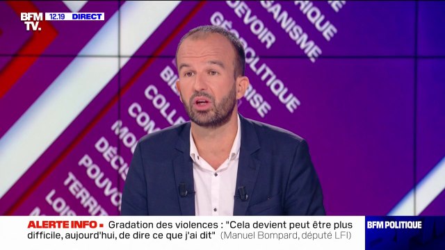 Manuel Bompard sur le retrait d'Adrien Quatennens: Aucune autre formation politique n'a pris ce genre de décision dans ce type de faits