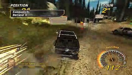 FlatOut : Head On online multiplayer - psp
