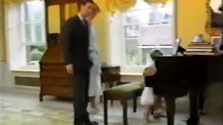 Prince William & Harry Playing The Piano - 1985 - British Royal Family Documentary