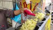 12 Years Old Kid Selling FRENCH FRIES _ Hardworking Afghani Kid _ Famous French Fries at Street Food