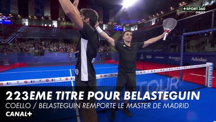 223 titres à 43 ans pour la légende Fernando Belasteguin