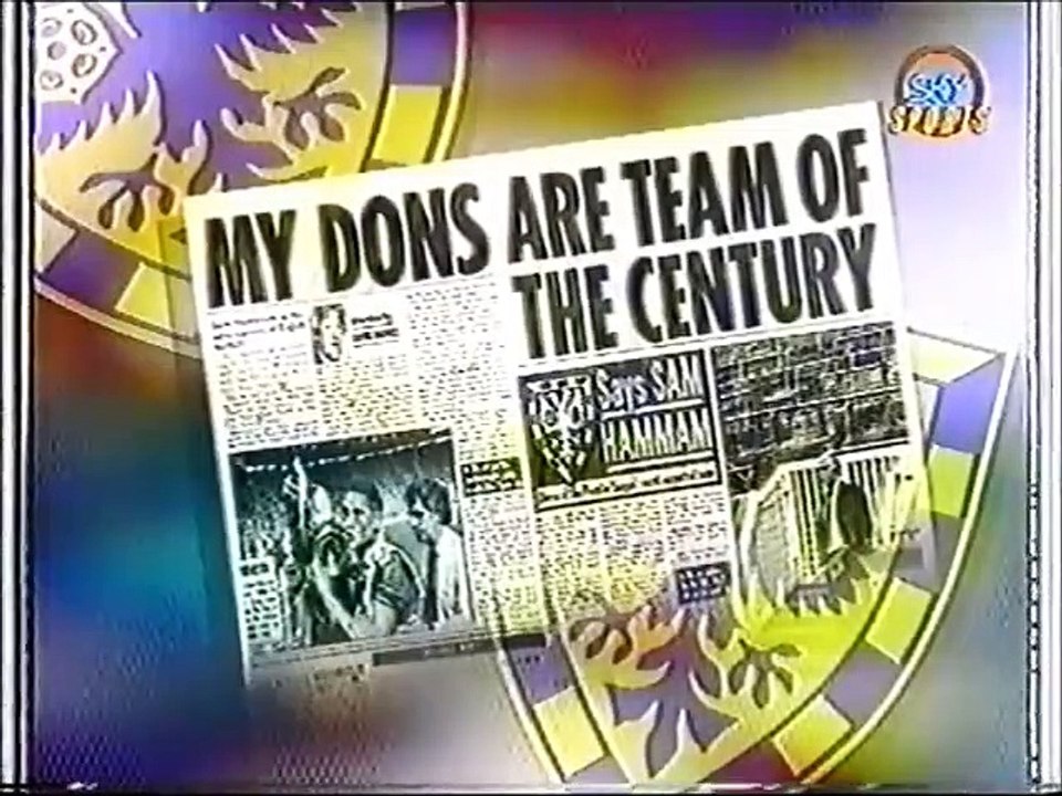 Retro Football Documentary Sky Sports WIMBLEDON   THE CLUB SHOW 1992