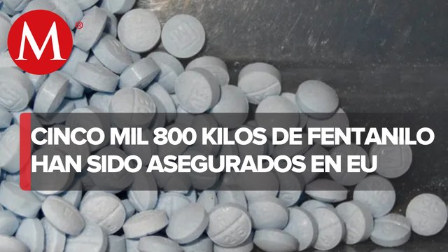 Aumenta aseguramiento de fentanilo en frontera con Estados Unidos