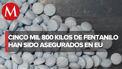Aumenta aseguramiento de fentanilo en frontera con Estados Unidos