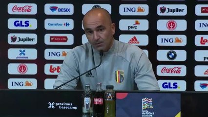 Belgique - Martinez : "Je ne vois pas ce match comme une revanche"
