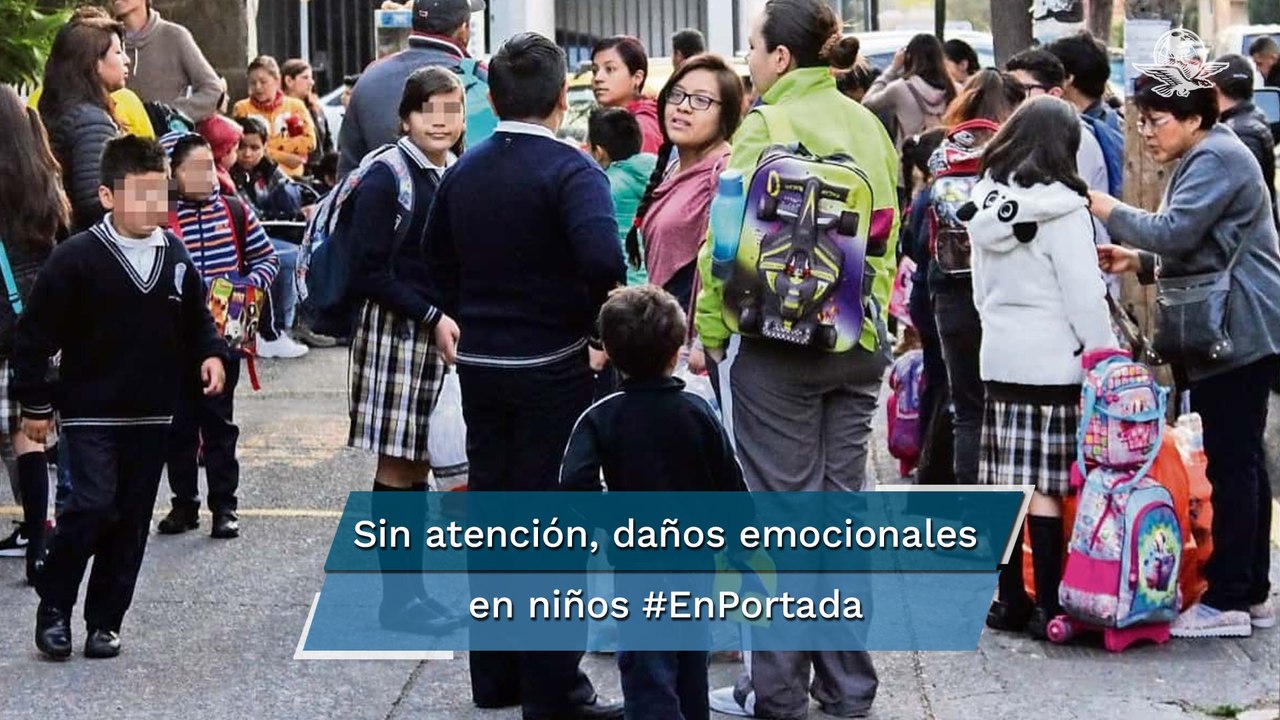 Exigen atención a la SEP: Covid afecta emociones de los niños #EnPortada