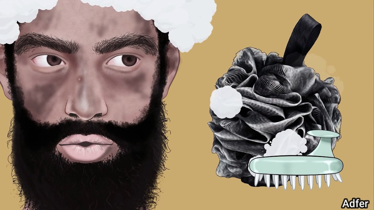 [ASMR] Homeless Man Transformation makeover animation