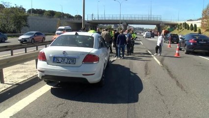 SANCAKTEPE TEM'DE ZİNCİRLEME KAZA; 8 YARALI