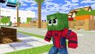 Monster School - Survived 100 Days In Minecraft Season 1 All Episode Zombie - Minecraft Animation_2