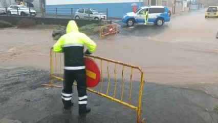 Gran Canaria ya sufre las consecuencias de la alerta roja por el temporal 'Hermine'