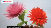Amazing paper flower wall hanging decoration ideas/diy wall hanging/papercrafts/wall mate/home decors/ruhi crafts and diy #wallhanging #wallmate #ruhicraftsanddiy #diywallhanging #papercrafts #paperflower #homedecoration #homedecors #walldecoration