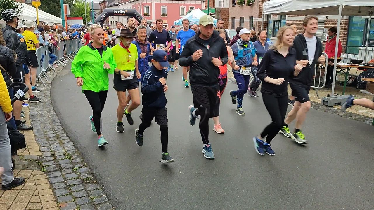 La courte distance au jogging des carottes à Mellet