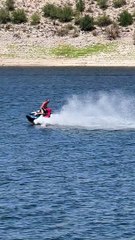 Relaxing Day on the Lake Turns to Stunts