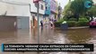 La tormenta 'Hermine' causa estragos en Canarias: coches arrastrados, inundaciones, desprendimientos
