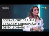 Soraya Thronicke (União Brasil) 'engasga' ao criticar ausência de Lula (PT) em debate