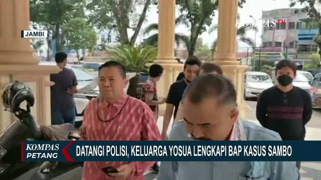 Datangi Mapolda Jambi, Keluarga Brigadir Yosua Lengkapi BAP Kasus Ferdy Sambo