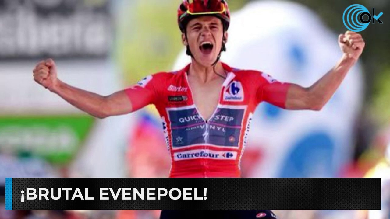 ¡Brutal Evenepoel!