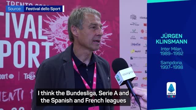 Klinsmann backs Serie A sides to be competitive in Champions League