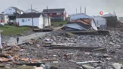 Fiona Kasırgası'nın vurduğu Kanada'da enkaz kaldırma çalışmaları başladıKasırga en az 20 evi yıktı, 1 kişi kayıp