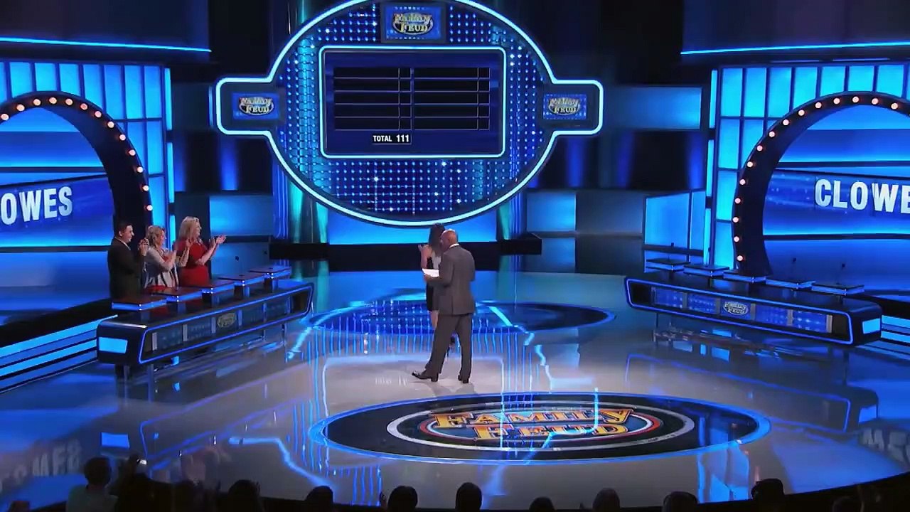 Play Fast Money with The Clowes - Steve Harvey Family Feud