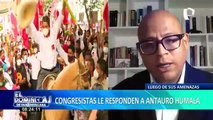 Antauro Humala: congresistas responden las amenazas del líder etnocacersita
