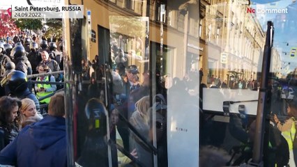 Mobilisierung: Mehr Proteste, mehr Verhaftungenn in Russland