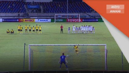 Piala Raja Thailand | Harimau Malaya tewas menerusi penentuan sepakan penalti
