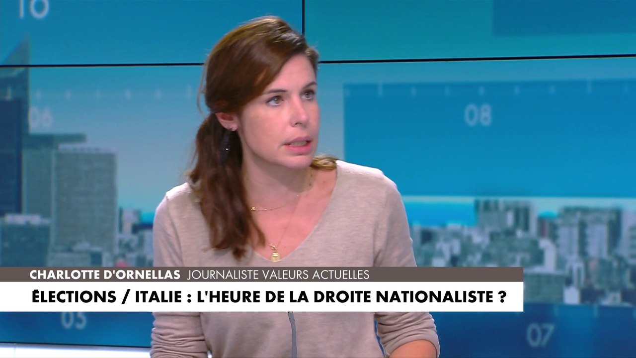 Charlotte d’Ornellas : «Salvini a été élu avec la même campagne, avec les même ressorts, c’est exactement la même histoire que Meloni et on voit que c’est ce que les Italiens redemandent»
