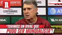 Tata Martino positivo por buen primer tiempo
