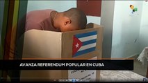 teleSUR Noticias 11:30 25-09: Cuba realiza referendo por el nuevo Código de las Familias