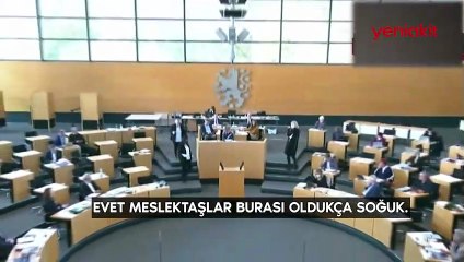 Kriz ne hale getirdi! Üşüyen vekillere battaniye teklifi