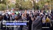 Iranians protest in Tehran after death of Mahsa Amini