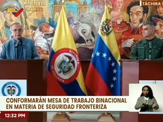 Ministros de Defensa de Venezuela y Colombia sostuvieron reunión bilateral en Táchira