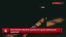 Peş peşe çok sayıda ilde görüldü! Starlink uyduları Türkiye semalarında