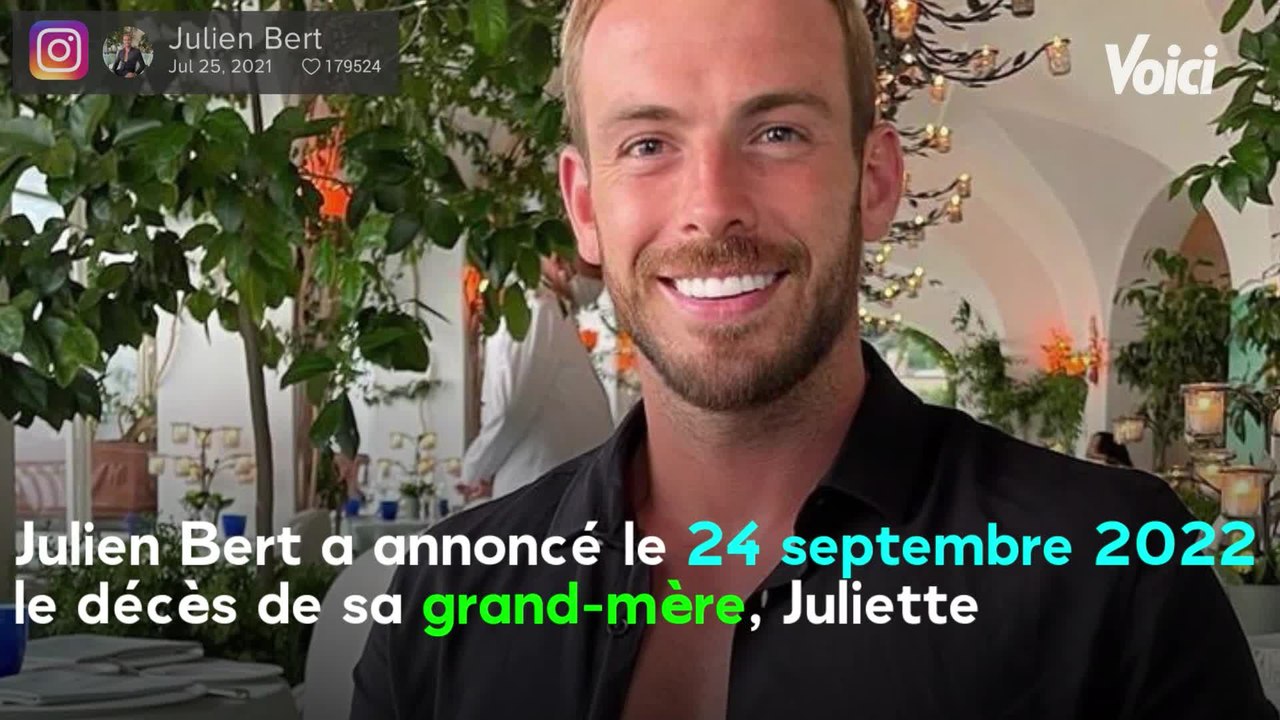 VOICI -"Je t'aimerai toute ma vie" : Julien Bert (Les Cinquante) en deuil, il adresse un dernier message déchirant à un être cher