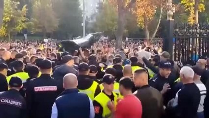Moldova'da hükümet karşıtı protesto