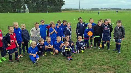 Rentrée du foot U8U9 à TALMAS