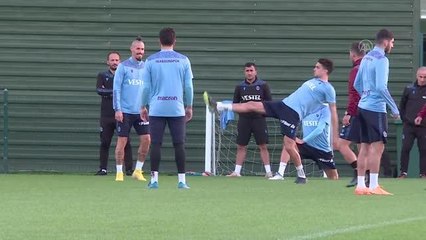 Trabzonspor, Kayserispor maçı hazırlıklarına devam etti