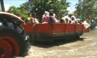 Desbordamiento de ríos Lebrija y Magdalena deja mil familias incomunicadas y millonarias pérdidas