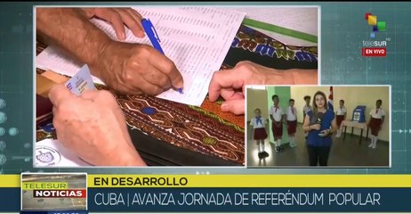 Más de 3 millones de cubanos han ejercido su voto por el referendo