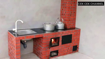 Tungku kayu bakar 086 !! wood stove manufacturing process with luxury features