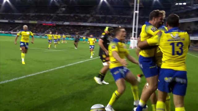 TOP 14 - Essai de Arthur ITURRIA (ASM) - ASM Clermont - Stade Rochelais - Saison 2022/2023