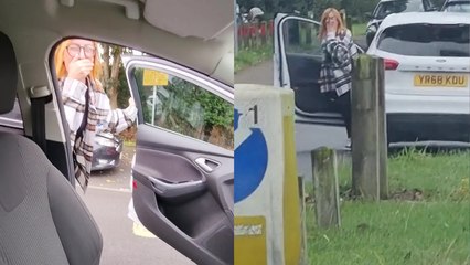 Epic embarrassing moment falls into this girl's life!