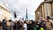 Paris'te Mahsa Amini'nin ölümü protesto edildi