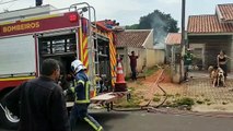 Princípio de incêndio em residência do bairro San Martin, em Umuarama