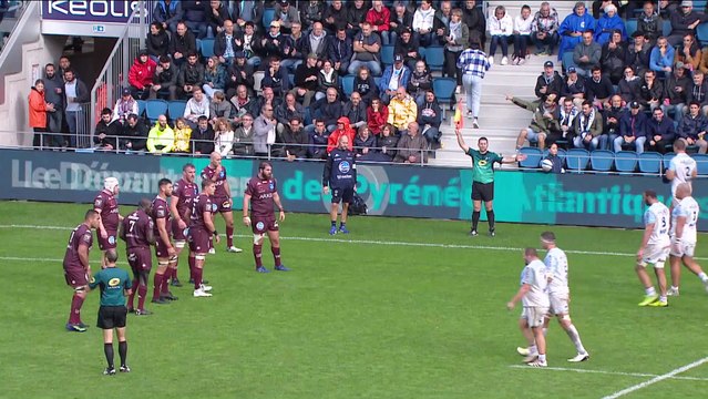 TOP 14 - Essai de Facundo BOSCH (AB) - Aviron Bayonnais - Union Bordeaux-Bègles - Saison 2022:2023